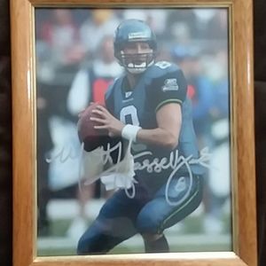 Autographed 8X10 of Matt Hasselbeck